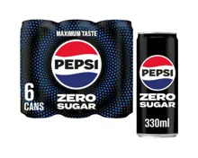 Pepsi Zero Sugar 6x33cl