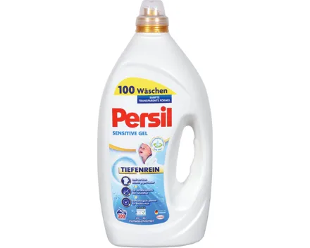 Persil Flüssigwaschmittel Gel Sensitive 100 Waschgänge