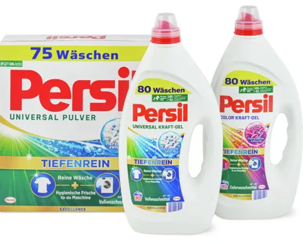Persil Waschmittel-Gel, -Pulver oder -Power Bars