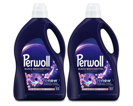 Perwoll Black Blütenmeer 2x52 Waschgänge