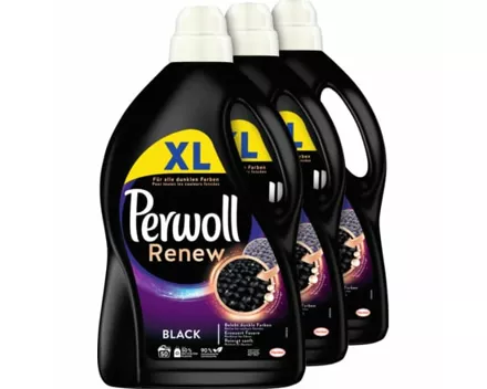 Perwoll Flüssigwaschmittel Black 3 x 50 Waschgänge