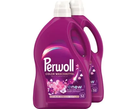 Perwoll Flüssigwaschmittel Blütenrausch 2 x 52 Waschgänge
