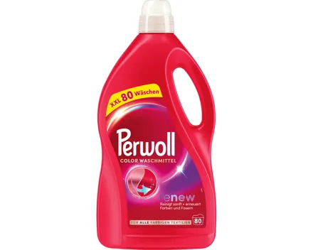 Perwoll Flüssigwaschmittel Color 80 Waschgänge, 4 Liter