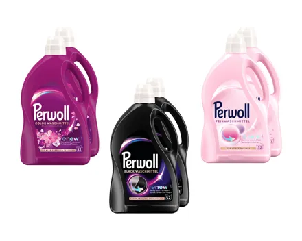 Perwoll Flüssigwaschmittel Duo XXL
