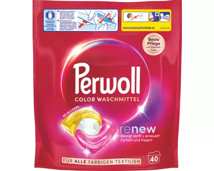 Perwoll Waschmittel All-in-1 Caps Color