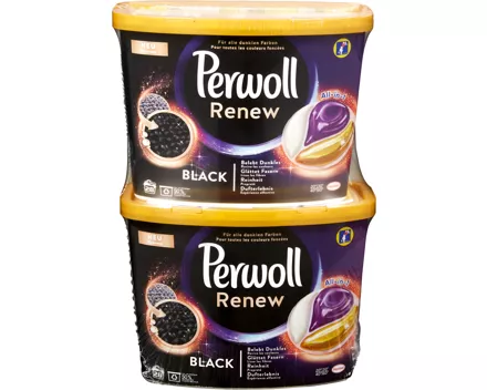 Perwoll Waschmittel Caps Black All-in-1
