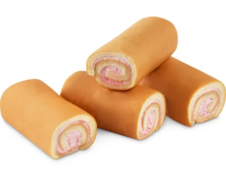 Petit Bonheur Mini Himbeer- oder Zitronen-Rollen, Duo-Pack