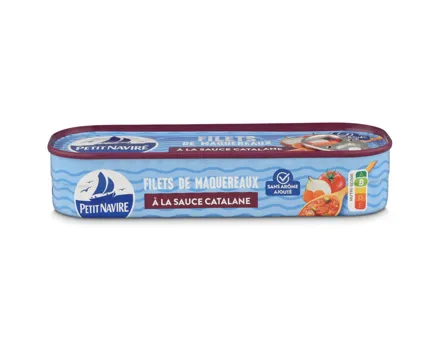 Petit Navire Makrelenfilets Catalane
