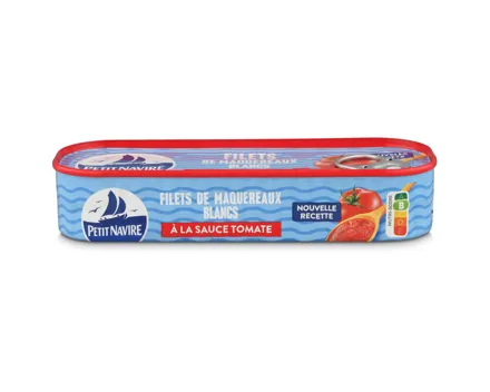 Petit Navire Makrelenfilets Tomatensauce