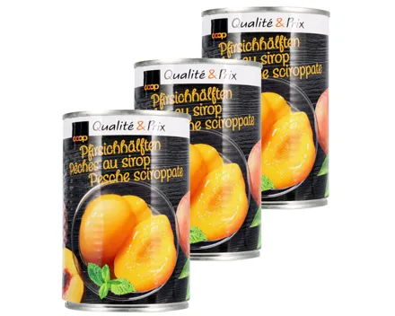 Pfirsichhälften 3x240g