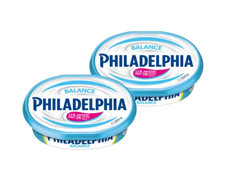 Philadelphia Frischkäse Balance Nature 2.5% Fett 2x 200g