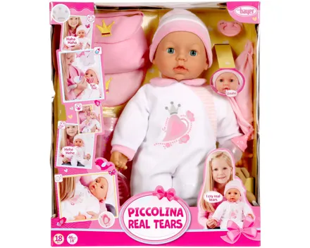 Piccolina Puppe echte Tränen 18+ Monate