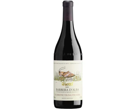 Piemonte DOC Barbera d'Alba Vigna Vecchia Scarrone Vietti (2021) – Rotwein, Italien (0.75l)