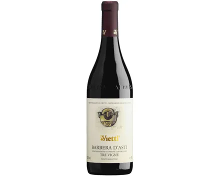 Piemonte Docg d'Asti Tre Vigne Vietti (2022) – Rotwein, Italien (0.75l)