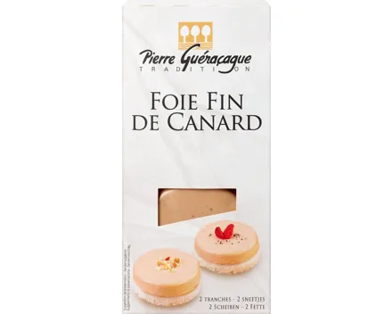Pierre Guéraçague Foie fin Canard
