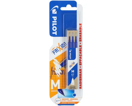 Pilot Ersatzpatronen Frixion blau 3 Stück