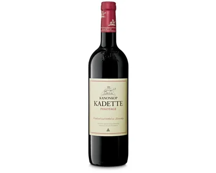 Pinotage SA Kadette Kanonkop (2023) – Rotwein, Südafrika (0.75l)