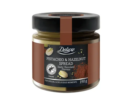 Pistaziencreme mit Schokolade