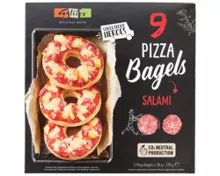 Pizza Bagels 9x30g, Bagel Salami