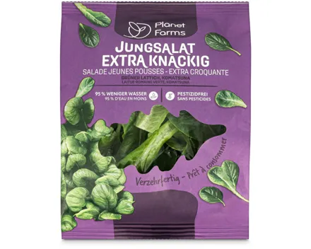 Planet Farms Jungsalat knackig