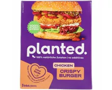 Planted Crispy Burger vegan