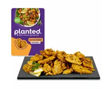 Planted vegane Alternative zu Güggeli Geschnetzeltes mariniert