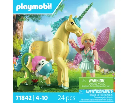 Playmobil 71842 Sammeleinhorn Sonnenblüte mit Fee