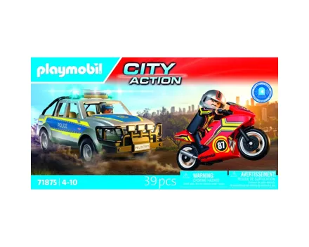 Playmobil® City Action 71875 Verfolgungsjagd mit Polizei Pick-Up 4+ Jahre
