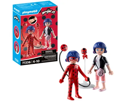Playmobil® Miraculous 71336 Miraculous: Marinette & Ladybug 4+ Jahre