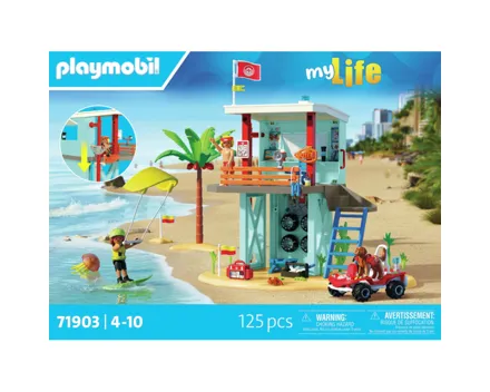 Playmobil® my Life 71903 Rettungsturm mit Beach Buggy 4+ Jahre