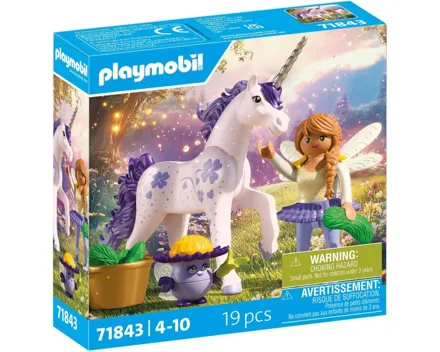 Playmobil® Sammeleinhorn 71843 Glückslavendel mit Fee 4+ Jahre