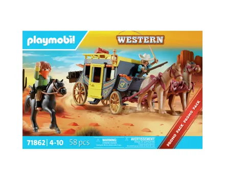 Playmobil® Western 71862 Postkutschenüberfall 4+ Jahre
