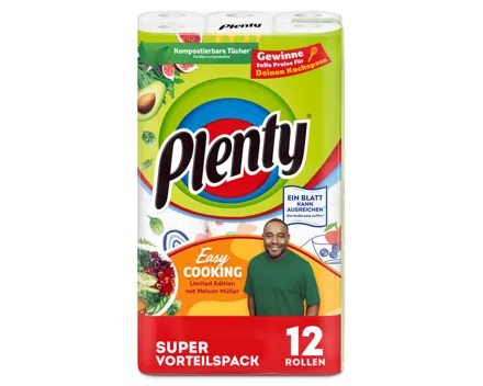 Plenty Haushaltpapier Fun Designs 12 Rollen