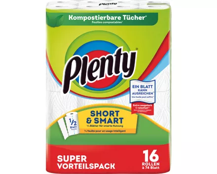 Plenty Haushaltspapier Short & Smart