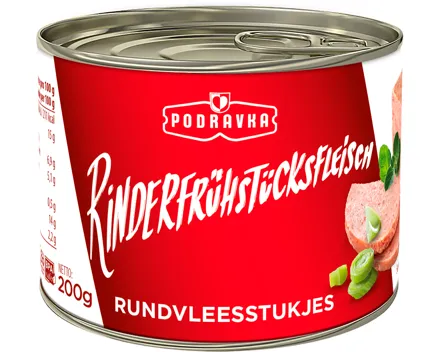Podravka Rinder-Frühstücksfleisch