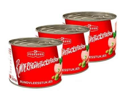 Podravka Rinderfrühstücksfleisch