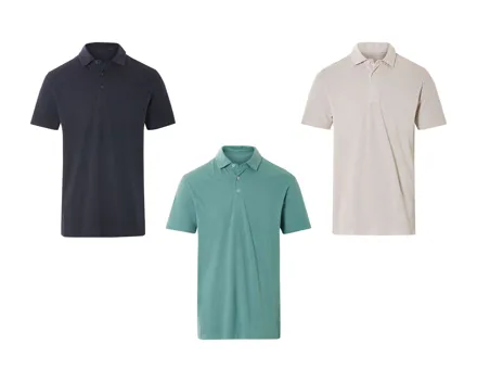 Poloshirt mit Leinen