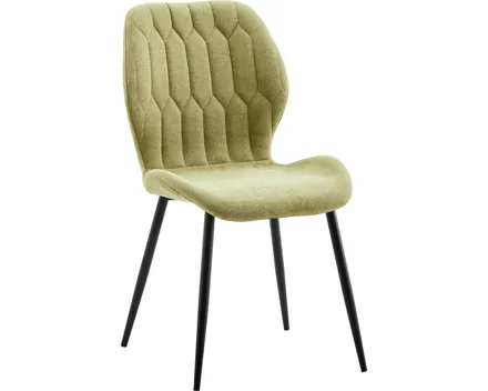 Polsterstuhl Andy Stoff lime