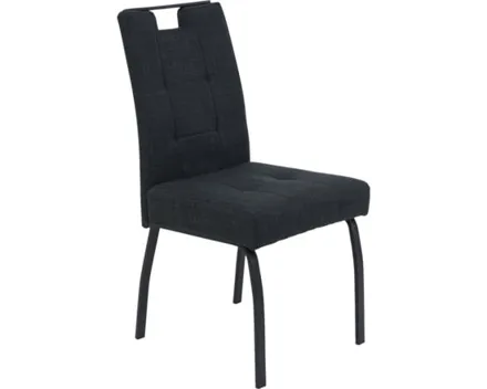 Polsterstuhl Linz Microfaser anthrazit