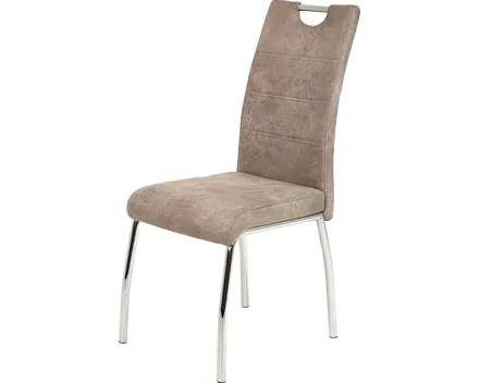 Polsterstuhl Susi Microfaser beige