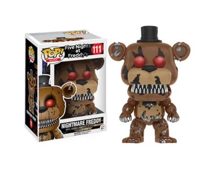 Pop! Games Fnaf Nightmare Fredd