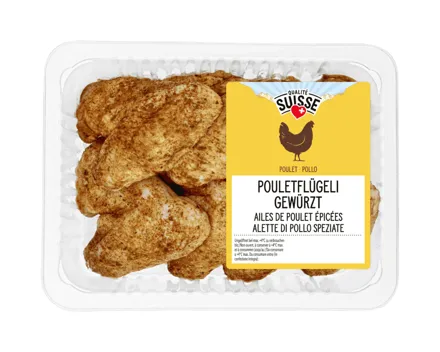Pouletflügeli gewürzt
