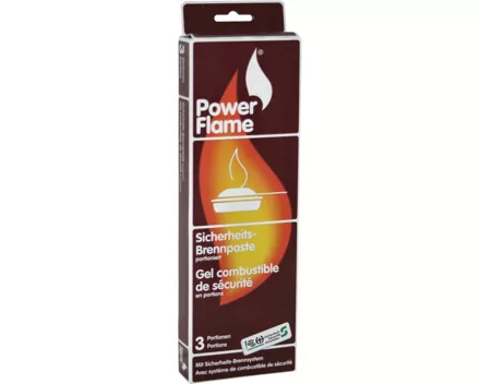 Powerflame Gel Portionen