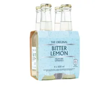 Premium Limonaden im Glas, Bitter Lemon