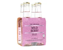 Premium Limonaden im Glas, Wildberry