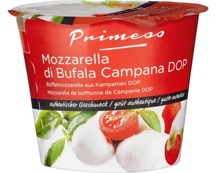 Primess Büffelmozzarella aus Kampanien DOP