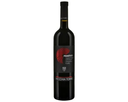Primitivo del Salento IGP Vecchia Torre (2020) – Rotwein, Italien (0.75l)