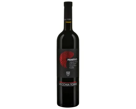 Primitivo del Salento IGP Vecchia Torre (2022) – Rotwein, Italien (0.75l)
