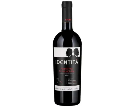 Primitivo di Manduria DOC Identità (2019) – Rotwein, Italien (0.75l)