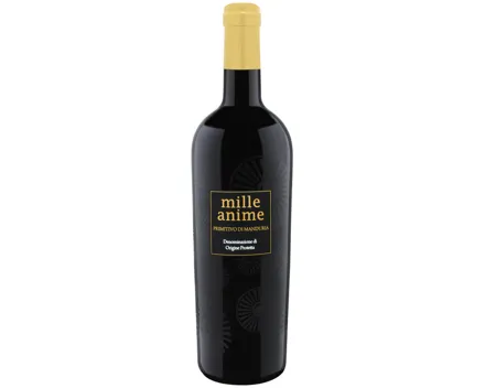 Primitivo di Manduria DOP Mille Anime Vinicola Mediterranea (2021) – Rotwein, Italien (0.75l)